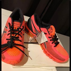 Asics Gel-Quantum 360 Coral/Black Running Shoes